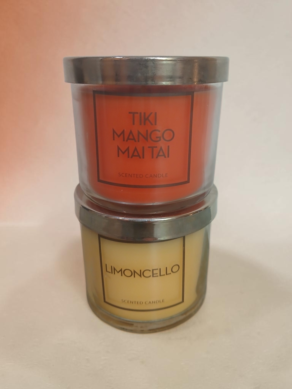 Tiki Mango Mai Tai & Limoncello Scented Candle Duo